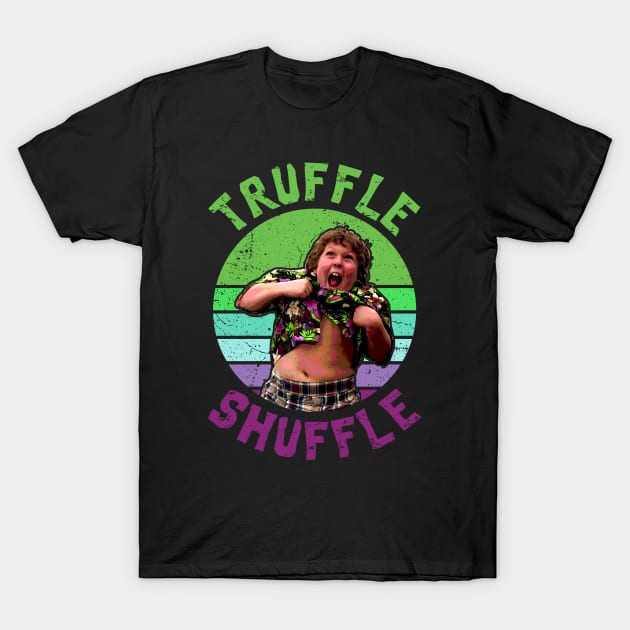 The Goonies Truffle Shuffle T-Shirt by scribblejuice